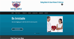 Desktop Screenshot of bestinternetdatingadvice.com